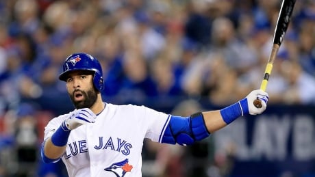Blue Jays GM Ross Atkins says right-fielder Jose Bautista is "most likely" to have a 2017 season like he did in 2015 when he hit 40 home runs than the 22 homers he produced in an injury riddled 2016 campaign. bautista-jose-161017-1180