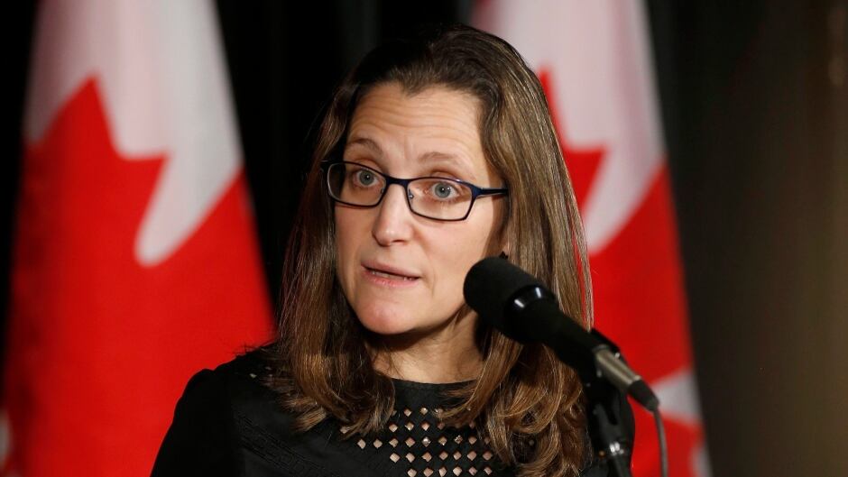 Minister of Foreign Affairs Chrystia Freeland, one of Canada’s most public defenders of Ukraine, says she's the target of a Russian 'smear campaign.'