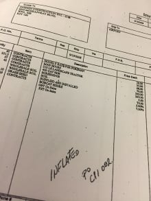 Caspian invoice