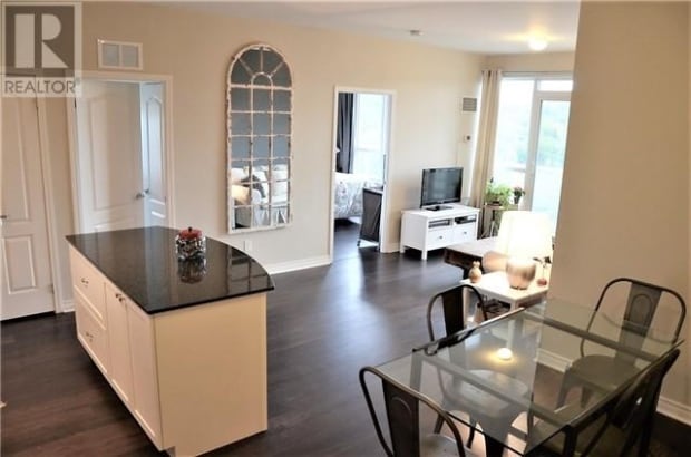 Inside condo at 3865 Lake Shore Blvd W
