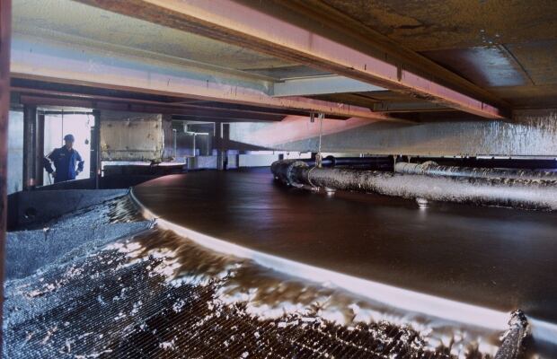 Suncor oilsands separation cell