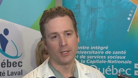 Quebec surgeon Julien Clément attended to injured worshippers from Sunday night's shooting at a Quebec city mosque. Dr. Julien Clement Trauma department of CHU de Quebec
