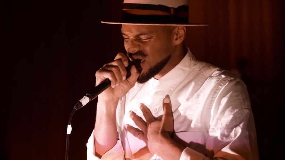 Musician Khari Wendell McClelland's new play, Freedom Singer, opens on Feb. 1, 2017 in Toronto, Ont.