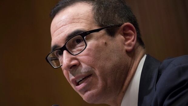 Treasury Secretary Steven Mnuchin has received horse manure for Christmas