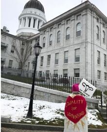protester