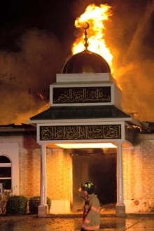 Mosque Fire