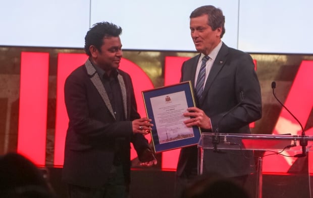 A.R. Rahman and John Tory