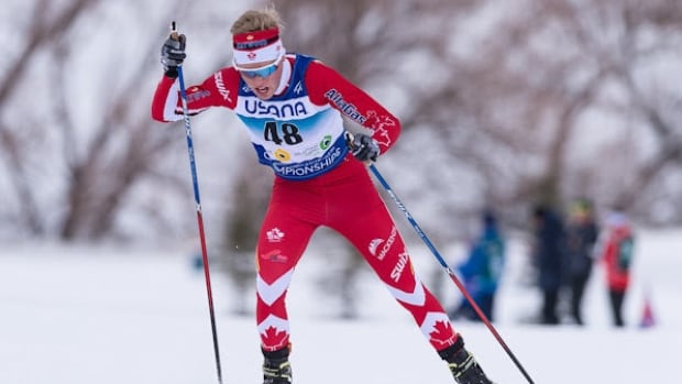 19-year-old Gareth Williams competed on Wednesday at the Nordic Junior World Championships in Park City, Utah.