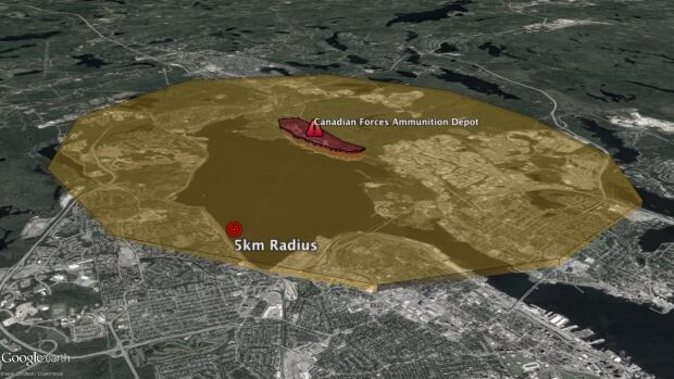 CFAD 5 km Radius