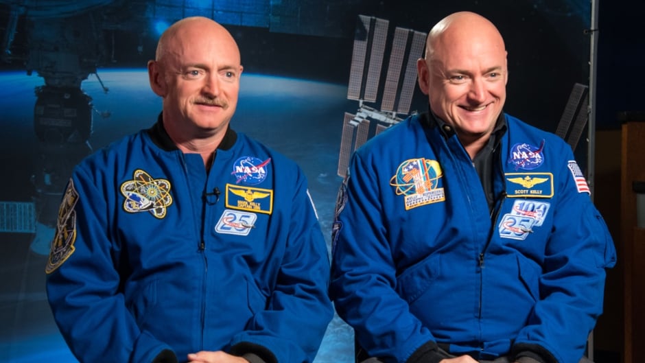 Expedition 45/46 Commander, Astronaut Scott Kelly along with his brother, former Astronaut Mark Kelly speak to news media outlets about Scott Kelly's 1-year mission aboard the International Space Station. January 19, 2015.