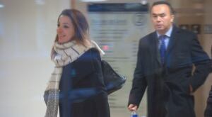 Lawyer Leela Yousefi and Lyndon Chen