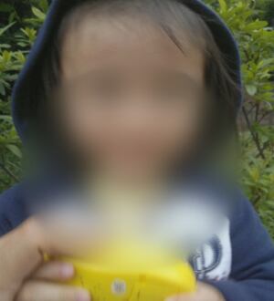 The girl at the centre of the custody controversy, seen here at age three.