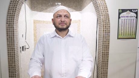Imam Zia Khan is seen in the mosque at the Centre for Islamic Development, in Halifax, on Friday, Dec. 16, 2016. When nine-year-old Zia Khan arrived in Halifax in the late 1970s, the boy was something of a novelty to newfound friends who knew little about his Muslim heritage or his distant homeland.THE CANADIAN PRESS/Andrew Vaughan YEAR Muslim Halifax 20161216