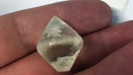 Mountain Province Diamonds reports this 68-carat diamond was mined from its Gahcho Kue mine in the Northwest Territories. North-Gahcho-Kue-Diamond-