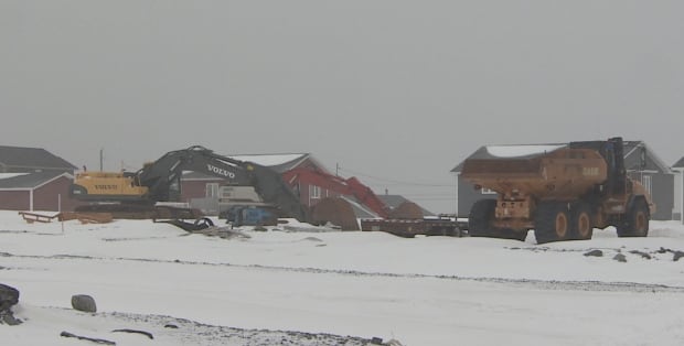 Witless Bay subdivision construction