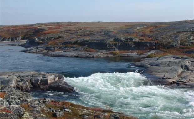 Inukjuak River in Northern Quebec