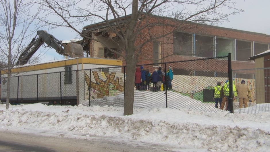 Demolition of Broadview