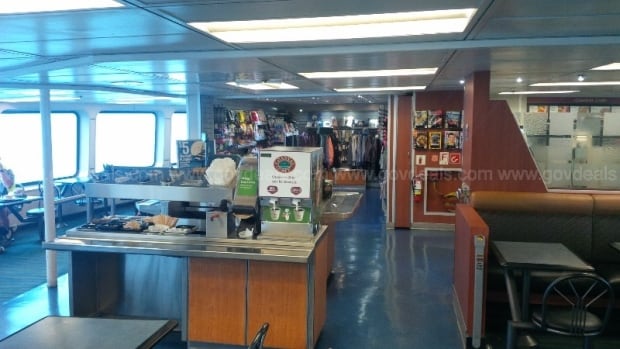 Queen of Burnaby interior cafeteria gift shop