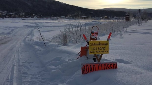 Ice Road Closed