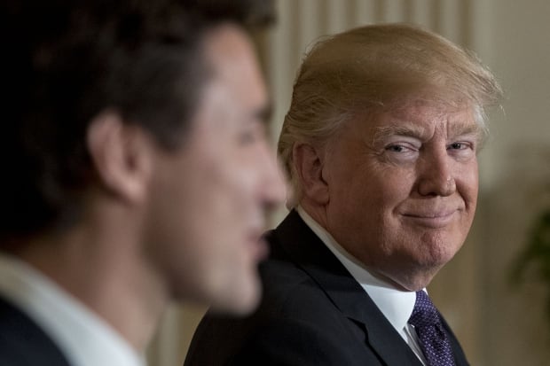 TRUMP TRUDEAU