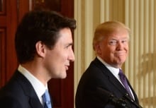 Trudeau Trump 20170213