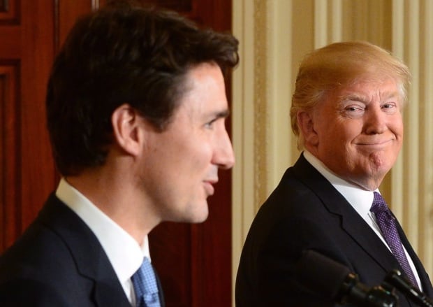 Trudeau Trump 20170213