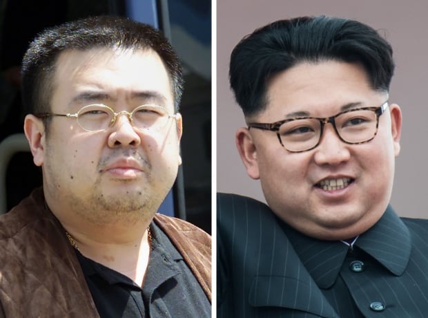 Kim Jong-Nam Kim Jong-Il composite