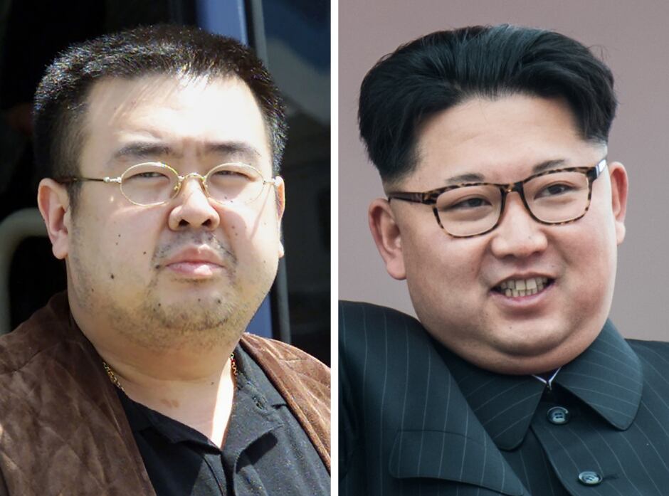 Kim Jong-Nam Kim Jong-Il composite