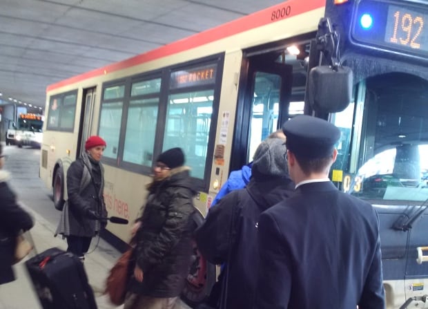 TTC airport express bus