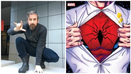Steve Murray, who goes by Chip Zdarsky when writing comic books, will take on an iconic superhero in this June's "Peter Parker: The Spectacular Spider-Man." Steve Murray