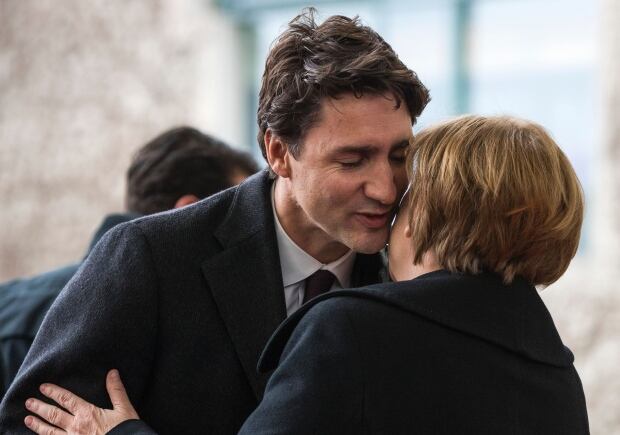 Merkel and Trudeau