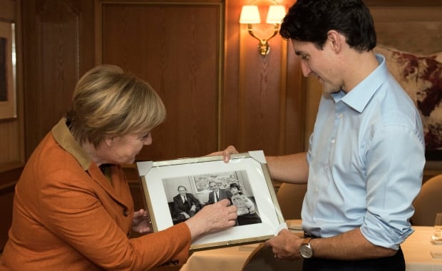 Trudeau and Merkel