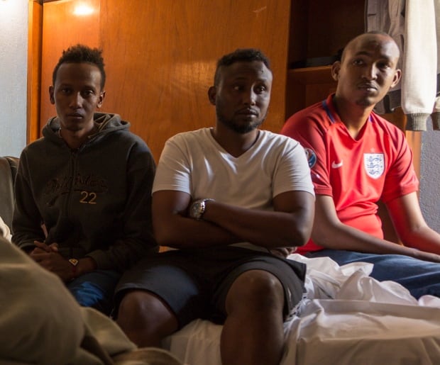Mustafa Adam, Abdiaziz Ahmed, Abdikadir Ahmed Omar