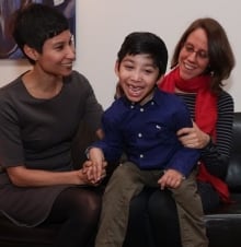 Elaan and two moms