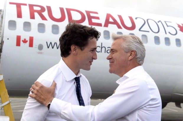 Justin Trudeau and Dwight Ball NL Elxn Sketches 20151105