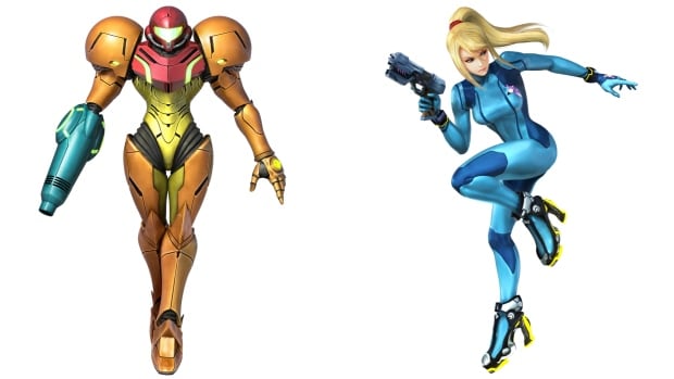 Nintendo Samus collage
