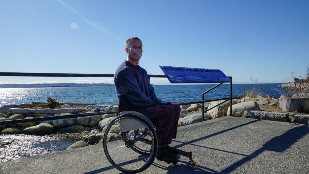 wheel chair road racer Alistair Dutson