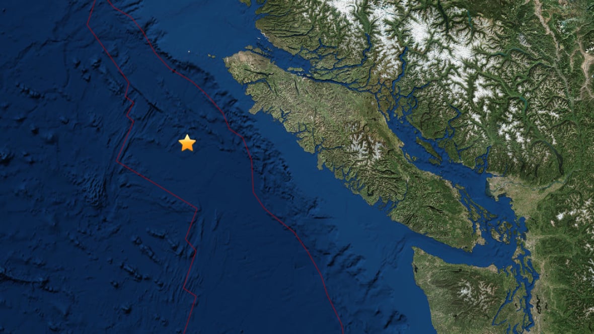 Earthquakes today in bc