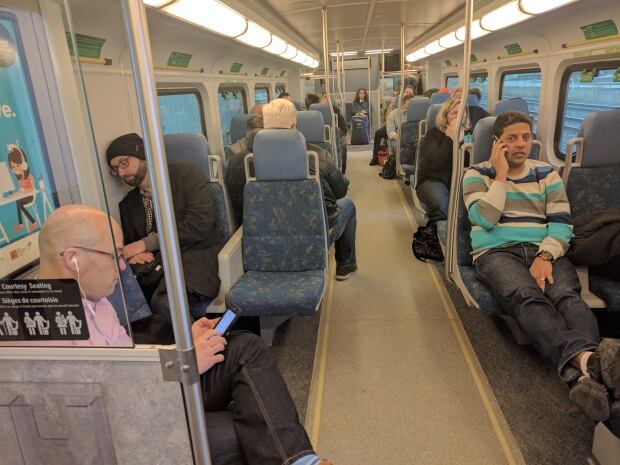 stopped GO Train