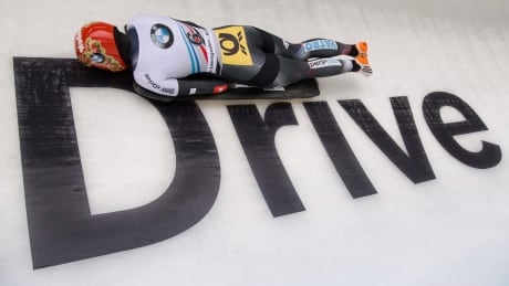 Jacqueline Loelling of Germany speeds down the skeleton course in Koenigssee, Germany, on Friday. Germany Bob and Skeletons Worlds