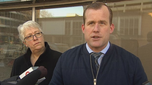 NDP leader Trent Wotherspoon