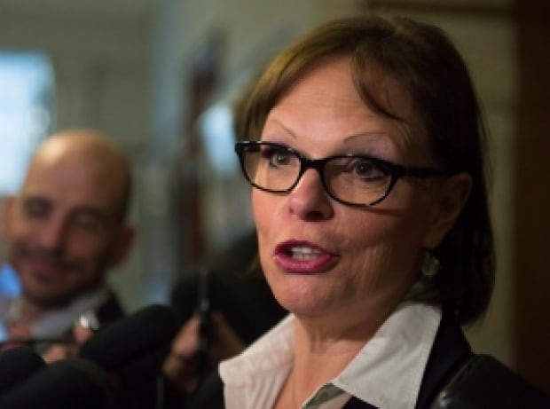 Public Health Minister Lucie Charlebois