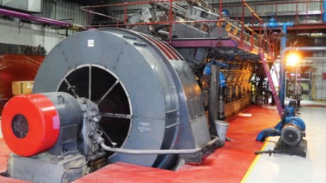 generator at Jackfish plant