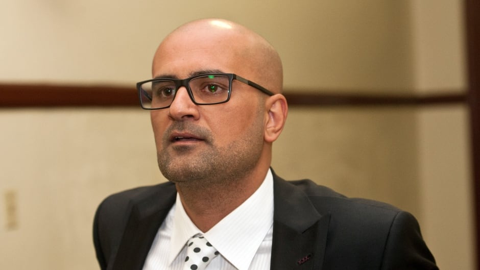 Taxi driver Bassam Al-Rawi appears in Halifax court during his sexual assault trial in February 2017. His eventual acquittal sparked outrage across Canada.