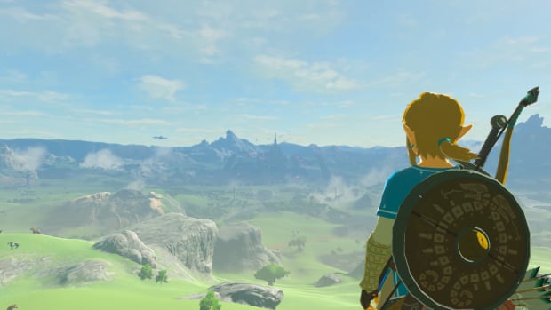 Zelda Breath of the Wild back shot
