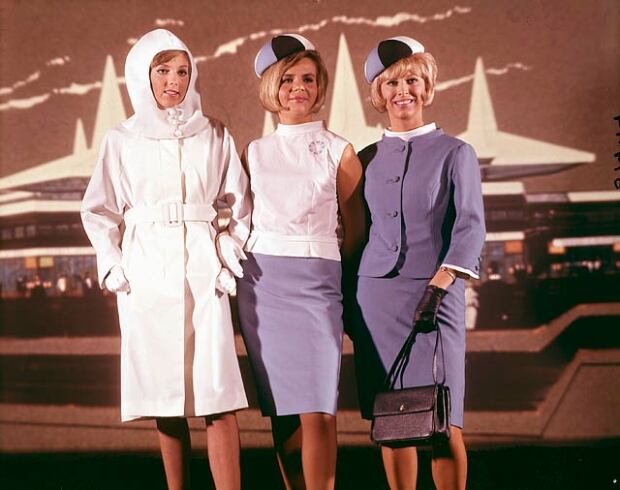 Expo 67 hostess uniforms
