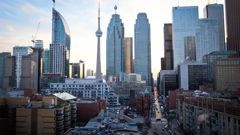 Toronto St. Lawrence Market Skyline