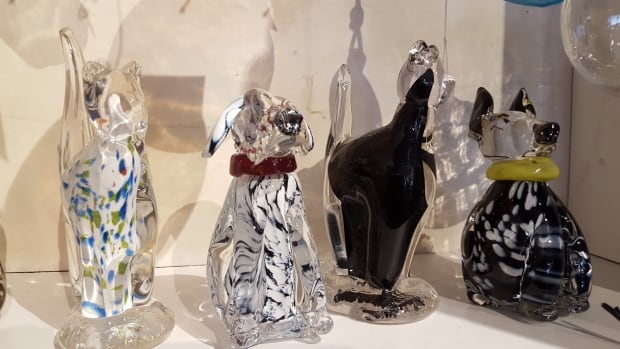 Glass figurines