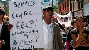 Sammy Yatim protest
