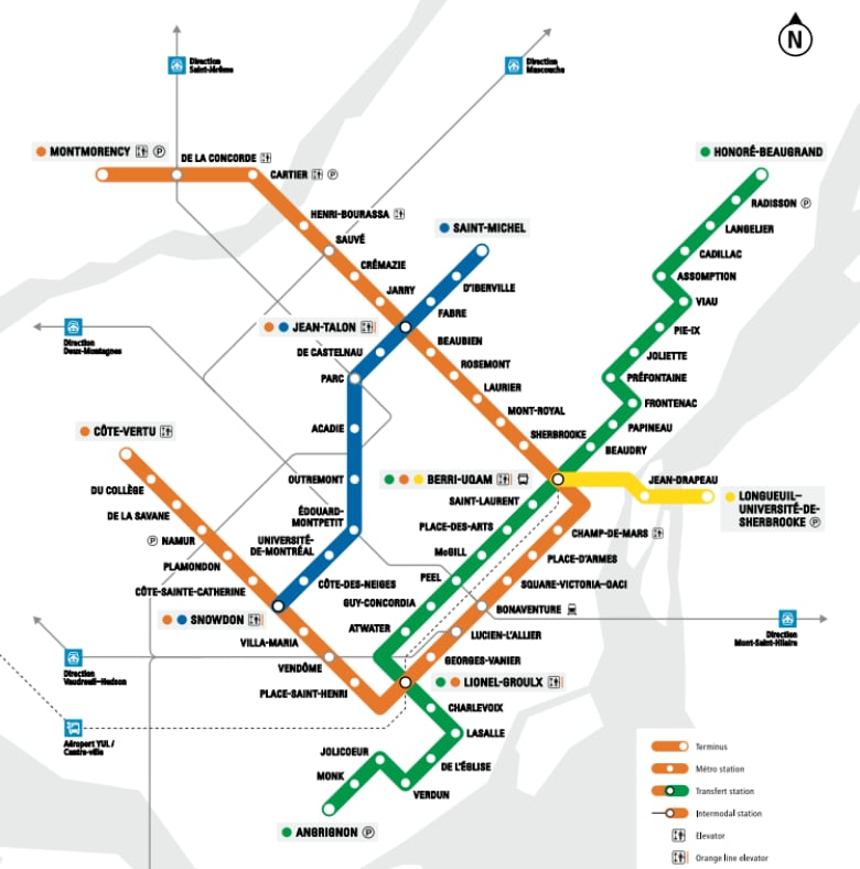 STM Metro accessibility plan will mean more elevators, ramps | CBC News